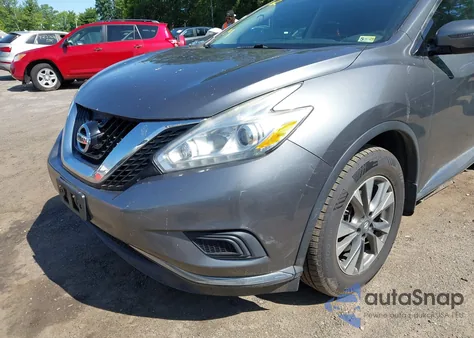 2016 Nissan Murano S из США, поврежденный, VIN 5N1AZ2MH1GN161181